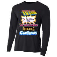 Everything I Need To Know I Learned By Watching Nineties Cartoons Cooling Performance Long Sleeve Crew