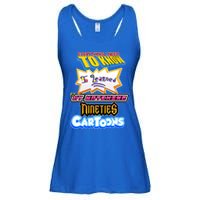 Everything I Need To Know I Learned By Watching Nineties Cartoons Ladies Essential Flowy Tank