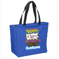 Everything I Need To Know I Learned By Watching Nineties Cartoons Zip Tote Bag