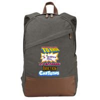 Everything I Need To Know I Learned By Watching Nineties Cartoons Cotton Canvas Backpack