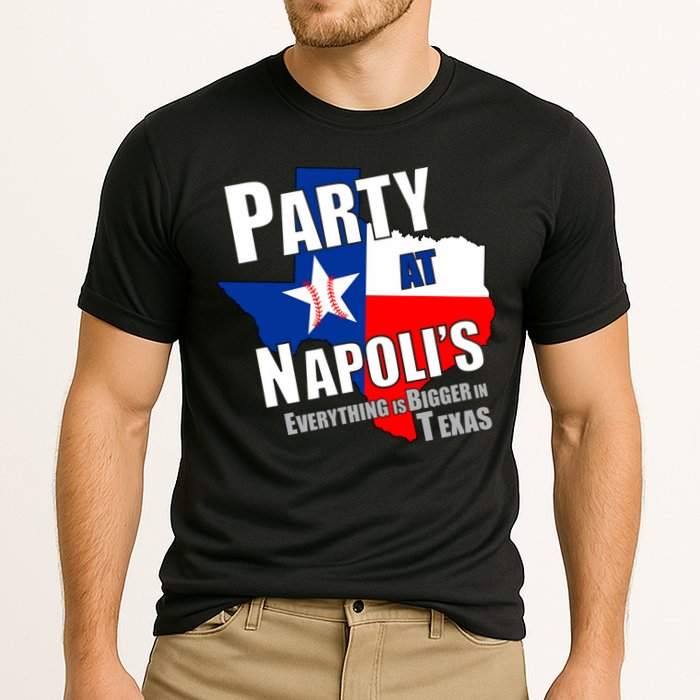 Everything is Bigger In Texas Party At Napoli's Performance Shirt