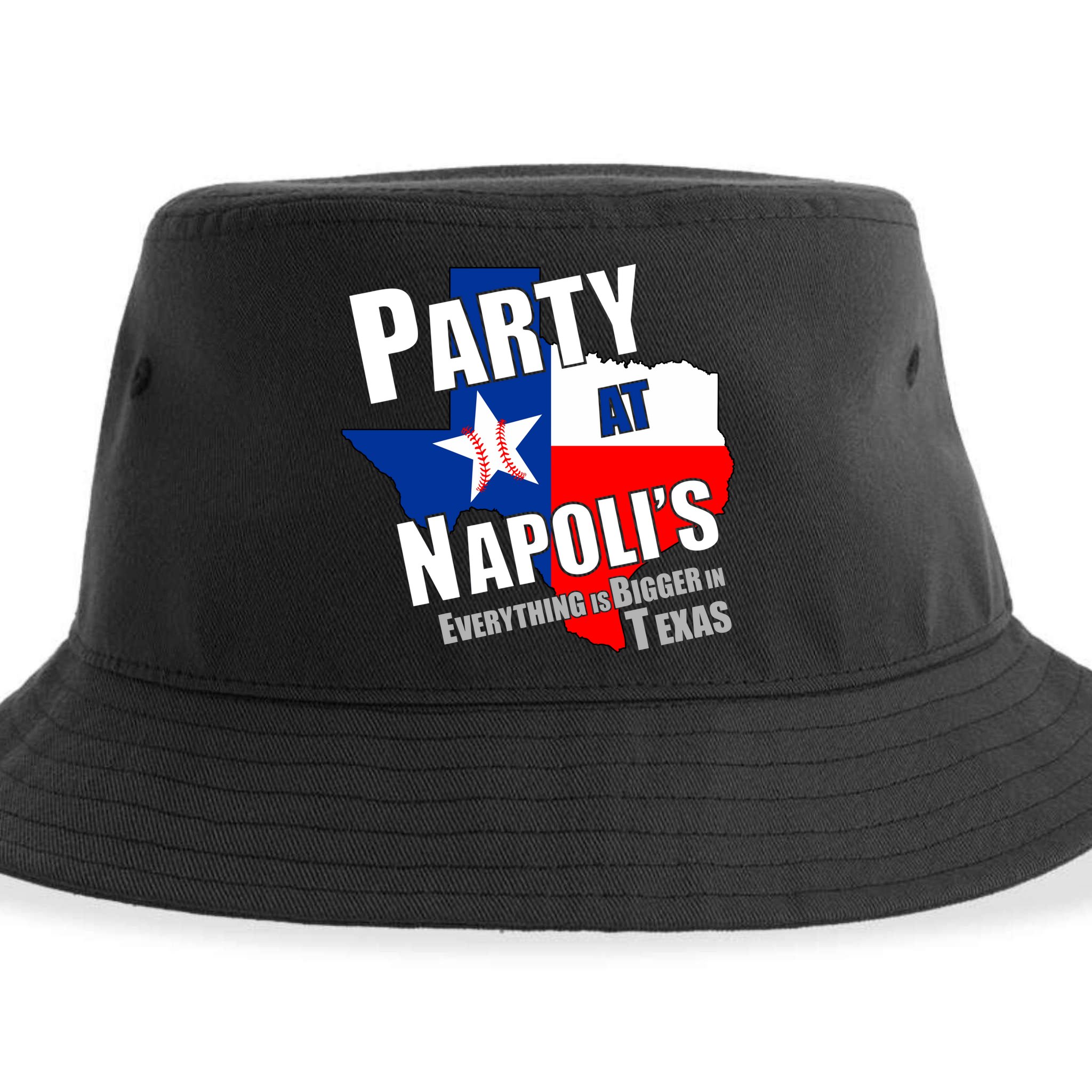 Everything is Bigger In Texas Party At Napoli's Sustainable Bucket Hat