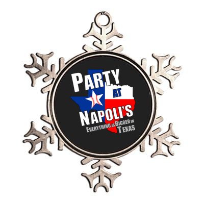 Everything is Bigger In Texas Party At Napoli's Metallic Star Ornament