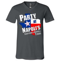 Everything is Bigger In Texas Party At Napoli's V-Neck T-Shirt
