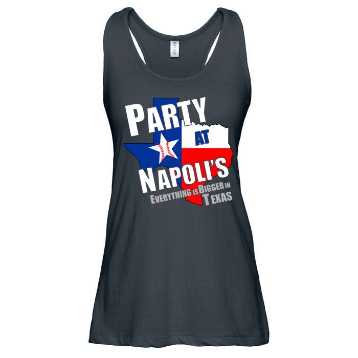 Everything is Bigger In Texas Party At Napoli's Ladies Essential Flowy Tank
