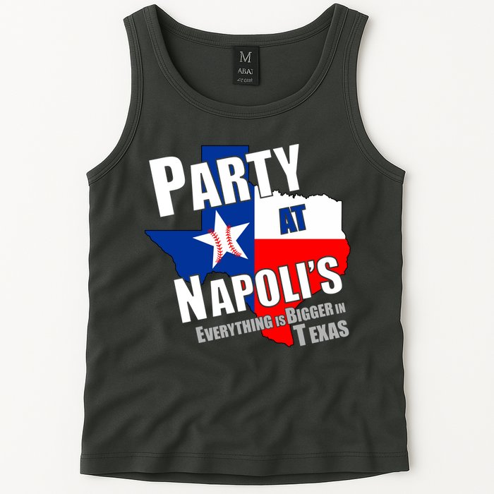 Everything is Bigger In Texas Party At Napoli's Tank Top