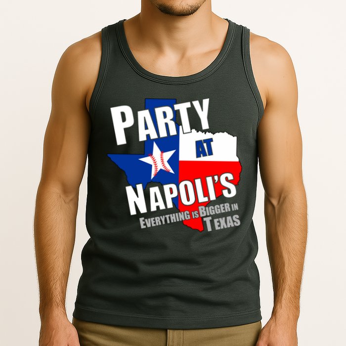 Everything is Bigger In Texas Party At Napoli's Tank Top
