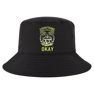 Everything Is Gonna Be Okay Cool Comfort Performance Bucket Hat