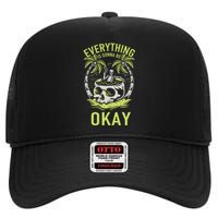 Everything Is Gonna Be Okay High Crown Mesh Back Trucker Hat