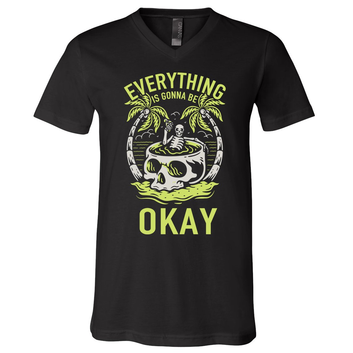 Everything Is Gonna Be Okay V-Neck T-Shirt