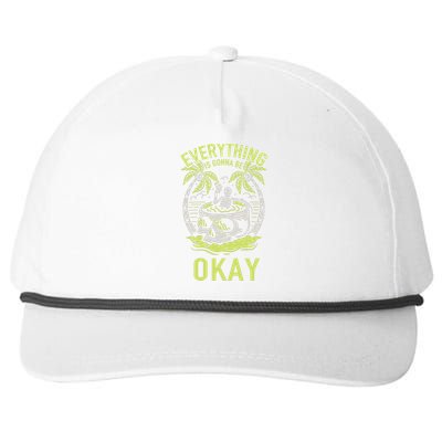 Everything Is Gonna Be Okay Snapback Five-Panel Rope Hat