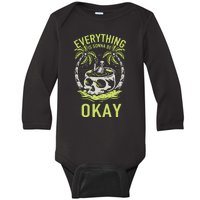 Everything Is Gonna Be Okay Baby Long Sleeve Bodysuit