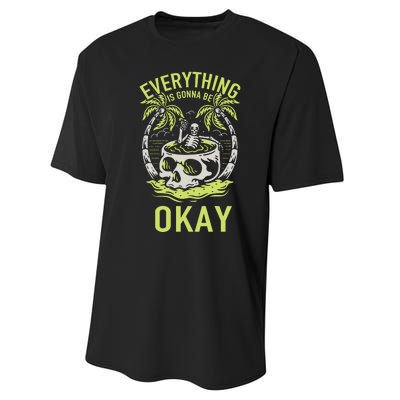 Everything Is Gonna Be Okay Performance Sprint T-Shirt