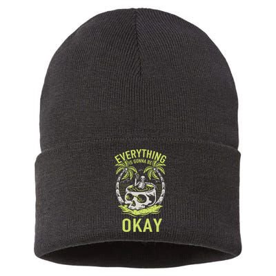 Everything Is Gonna Be Okay Sustainable Knit Beanie