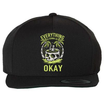 Everything Is Gonna Be Okay Wool Snapback Cap