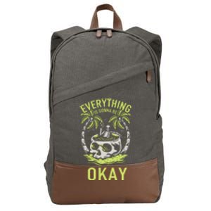 Everything Is Gonna Be Okay Cotton Canvas Backpack