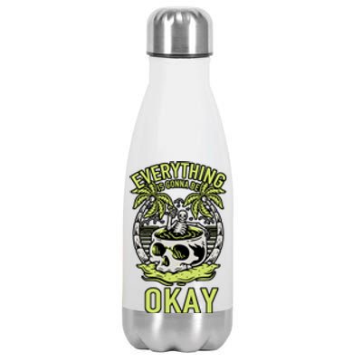 Everything Is Gonna Be Okay Stainless Steel Insulated Water Bottle