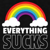Everything Sucks Ladies PosiCharge Tri-Blend Wicking Tank