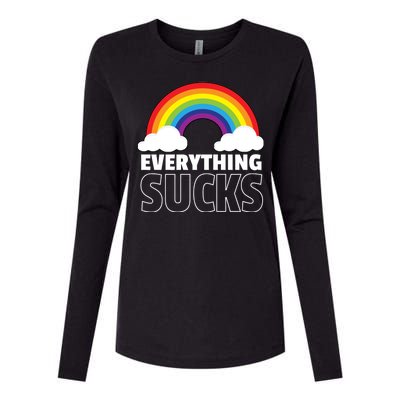 Everything Sucks Womens Cotton Relaxed Long Sleeve T-Shirt