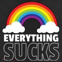 Everything Sucks 11oz C Handle Ceramic Mug
