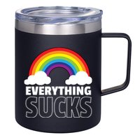 Everything Sucks 12oz Stainless Steel Coffee Mug