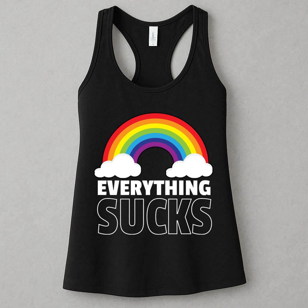 Everything Sucks Womens Tank Top