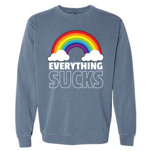 Everything Sucks Garment-Dyed Sweatshirt