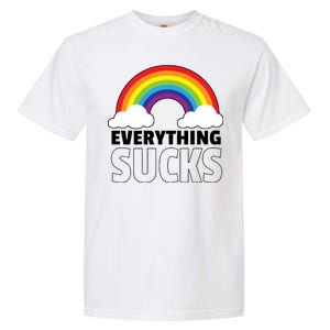 Everything Sucks Garment-Dyed Heavyweight T-Shirt