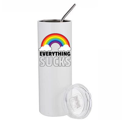 Everything Sucks Stainless Steel Tumbler