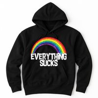 Everything Sucks Rainbow Hoodie