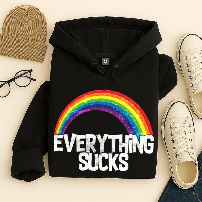 Everything Sucks Rainbow Hoodie