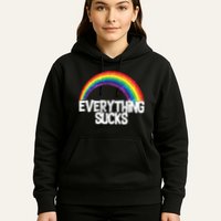 Everything Sucks Rainbow Hoodie