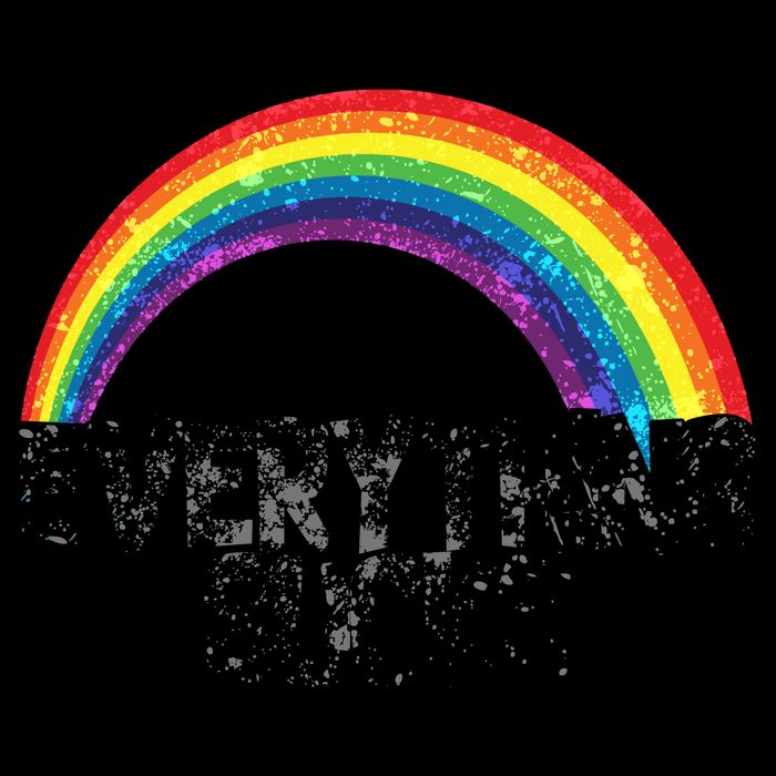 Everything Sucks Rainbow Mug