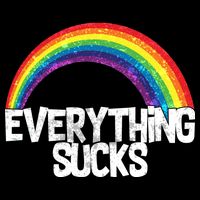 Everything Sucks Rainbow Baby Bodysuit