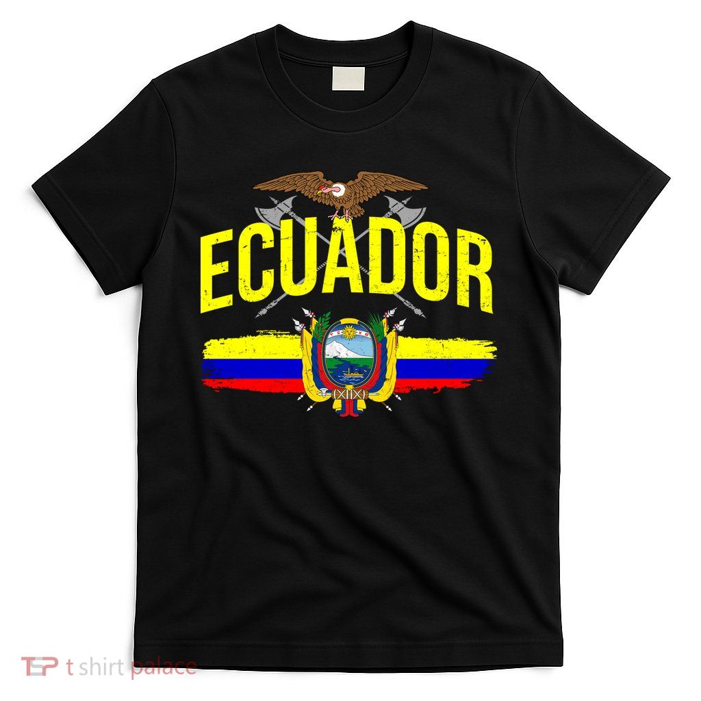 Ecuador Vintage Flag T-Shirt