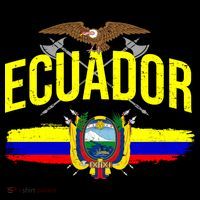 Ecuador Vintage Flag T-Shirt