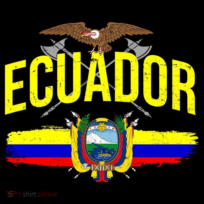 Ecuador Vintage Flag T-Shirt