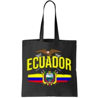 Ecuador Vintage Flag Tote Bag