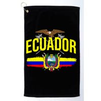 Ecuador Vintage Flag Golf Towel