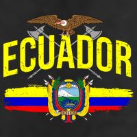 Ecuador Vintage Flag Golf Towel