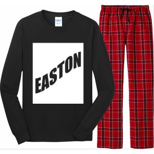 Easton Valentine Friend Son Husband First Name Family Gift Long Sleeve Pajama Set