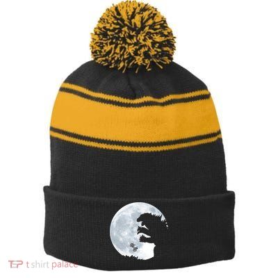 E.T Vs. Monster Stripe Pom Pom Beanie