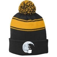 E.T Vs. Monster Stripe Pom Pom Beanie