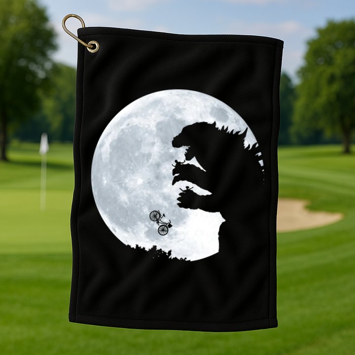 E.T Vs. Monster Golf Towel