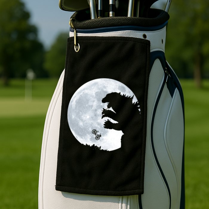 E.T Vs. Monster Golf Towel