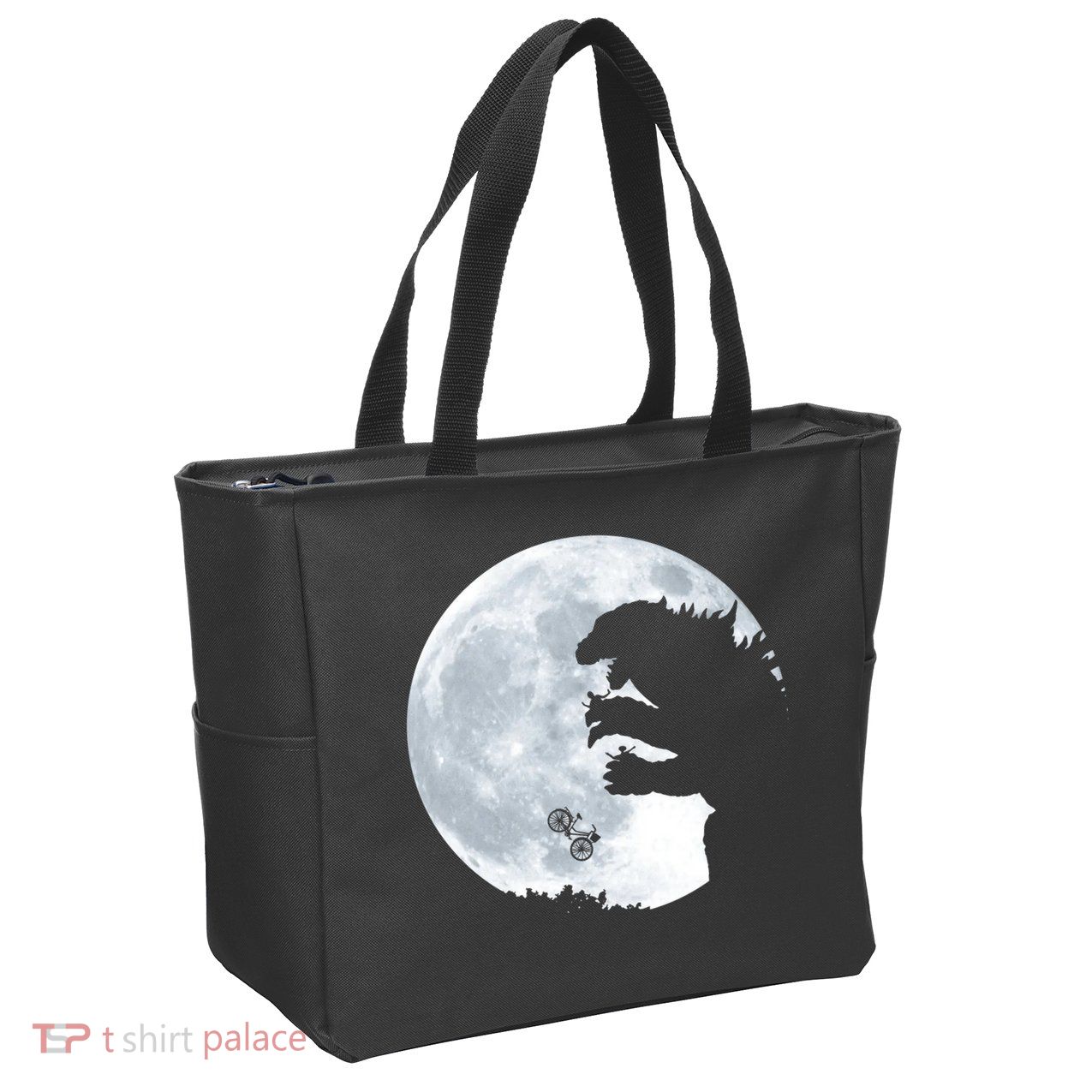 E.T Vs. Monster Zip Tote Bag