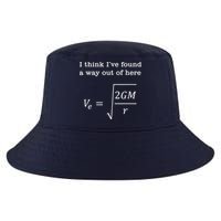 Escape Velocity Gravity Physics Engineer Cool Comfort Performance Bucket Hat