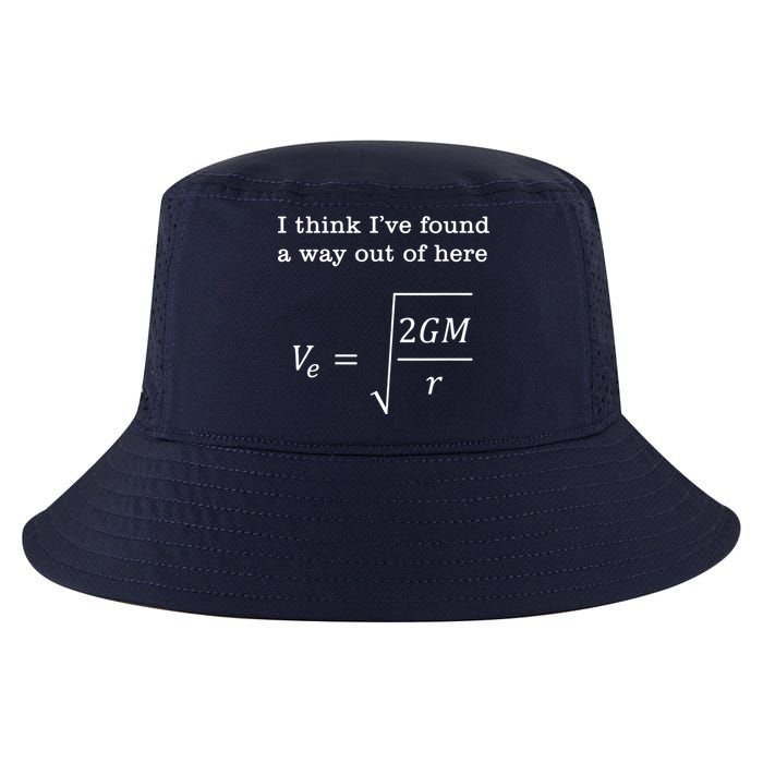 Escape Velocity Gravity Physics Engineer Cool Comfort Performance Bucket Hat