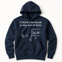 Escape Velocity Gravity Physics Engineer Hoodie