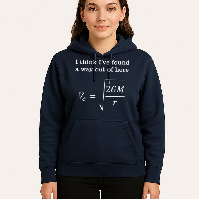 Escape Velocity Gravity Physics Engineer Hoodie